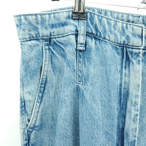 HEMMED (27" Inseam) rag & bone Featherweight Abigail Pleated Pant Sz 29 Billie - Picture 7 of 16